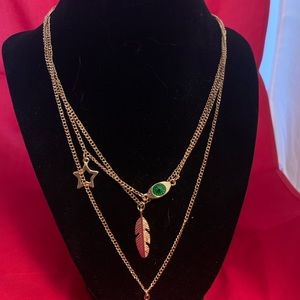 Layered necklace